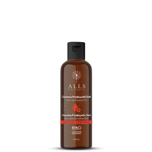 Alls Biocosmetics Organik CicaVera Prebiyotik Tonik 100 ml