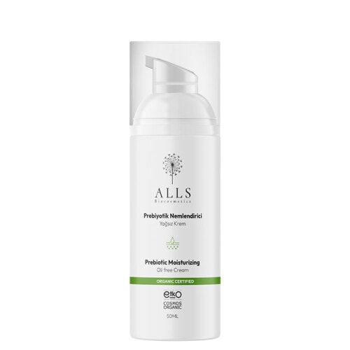 Alls Biocosmetics Organik Yağsız Prebiyotik Nemlendirici 50 ml