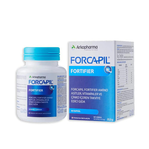 Arkopharma Forcapil Fortifier Çinko İçeren Takviye Edic Gıda 180 Kapsül