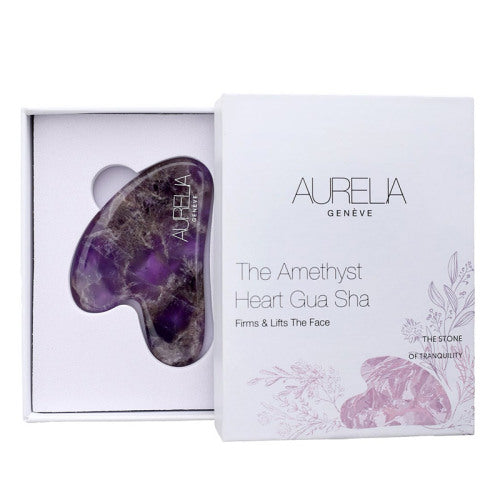 Aurelia Geneve The Amethyst Heart Gua Sha