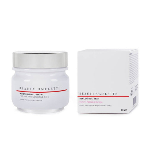 Beauty Omelette Kuru ve Hassas Ciltler için Nemlendirici Krem 50 gr