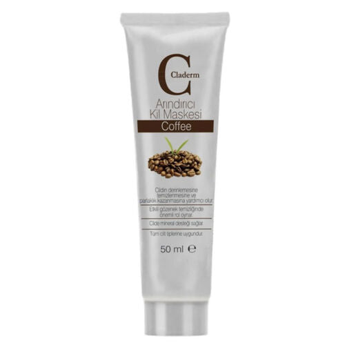 Claderm Kahve İçerikli Kil Maskesi 50 ml