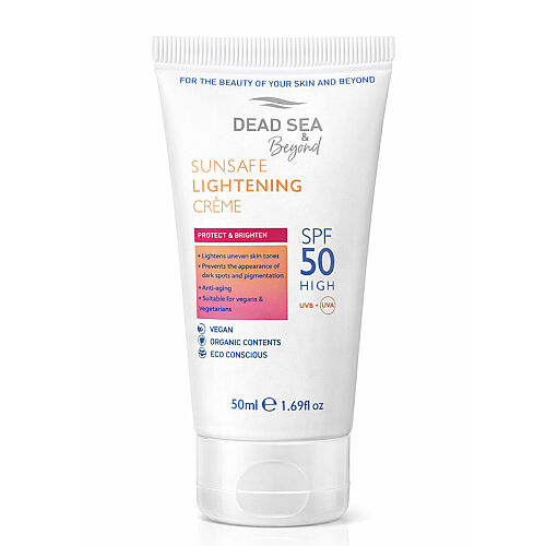 Dead Sea Beyond Sunsafe SPF50 Aydınlatıcı Leke Karşıtı Krem 50 ml