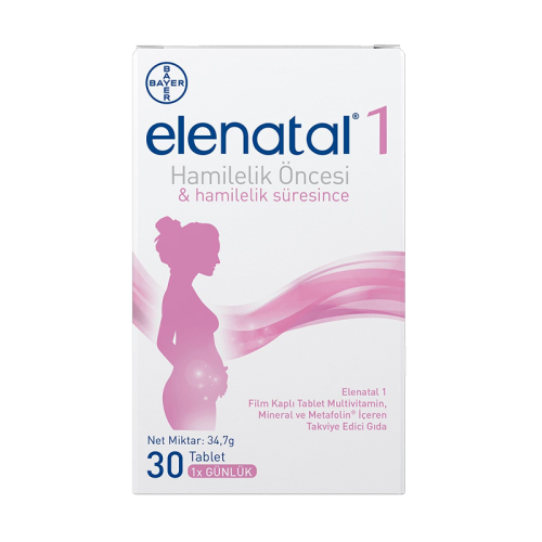 Elenatal 1 Takviye Edici Gıda 30 Tablet