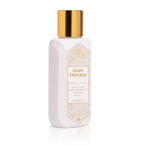 Glam Therapy Solar Embrace Aloe Vera Infused 50+ SPF UVA-UVB Yüksek Güneş Korumalı Nemlendirici Krem 100 ml