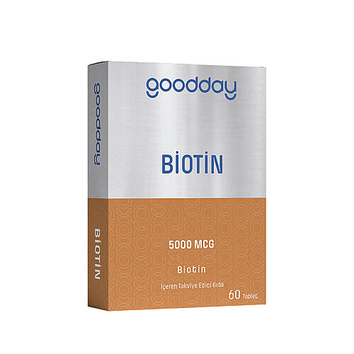 Goodday Biotin Takviye Edici Gıda 60 Tablet