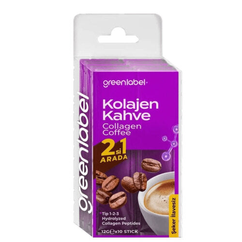 Greenlabel Kolajen Kahve 3.5 gr x 10 Stick