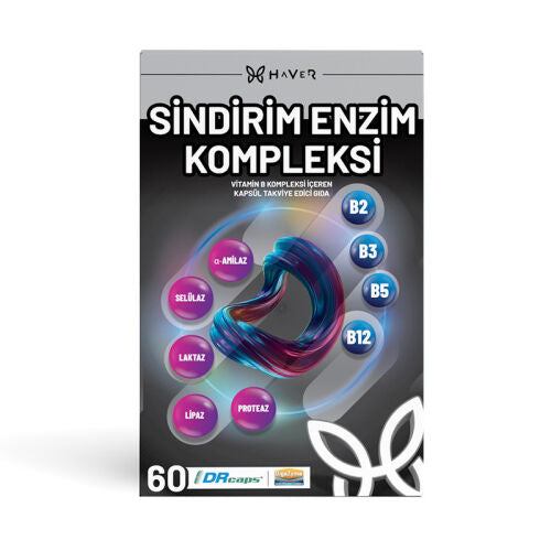 Haver Sindirim Enzim Kompleksi 60 Kapsül