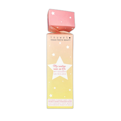 Inuwet Golden Skincare Cracker Yüz Maskesi ve Dudak Balmı