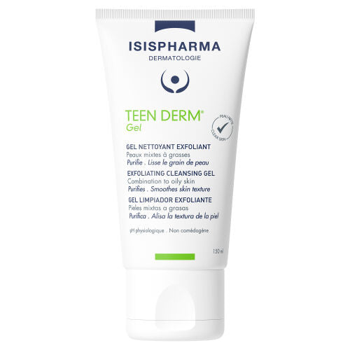 Isıs Pharma Teen Derm Gel Nettoyant Exfoliant 150 ml