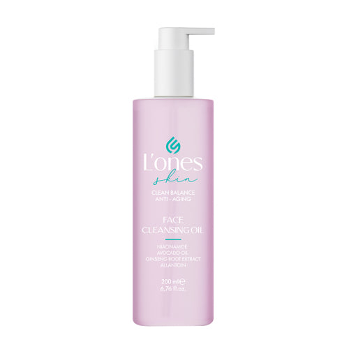 Lones Nemlendirici Aydınlatıcı Çift Aşamalı Yüz Temizleme Yağı ve Jeli 200 ml