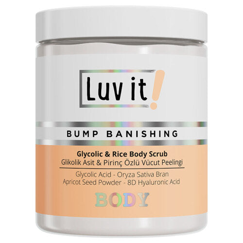 Luv it Glikolik Asit ve Pirinç Özlü Vücut Peelingi 250 ml