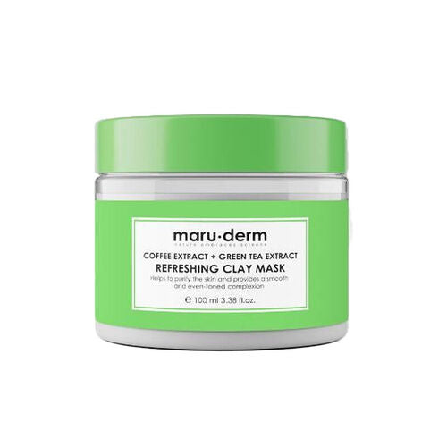 Maruderm Kahve ve Yeşil Çay Özü Tazeleyici Kil Maskesi 100 ml