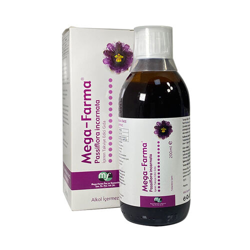 Mega-Farma Passiflora Incarnata Takviye Edici Gıda 200 ml