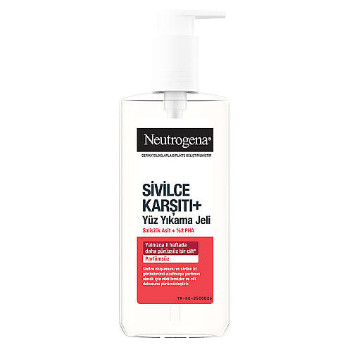 Neutrogena Düzensiz Cilt Tipleri için Yüz Yıkama Jeli 200 ml
