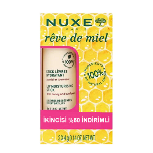 Nuxe Reve De Miel Stick Levres 2x4 gr