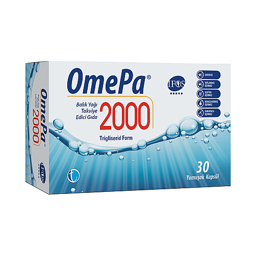 Omepa 2000 Balık Yağı Takviye Edici Gıda 30 Kapsül