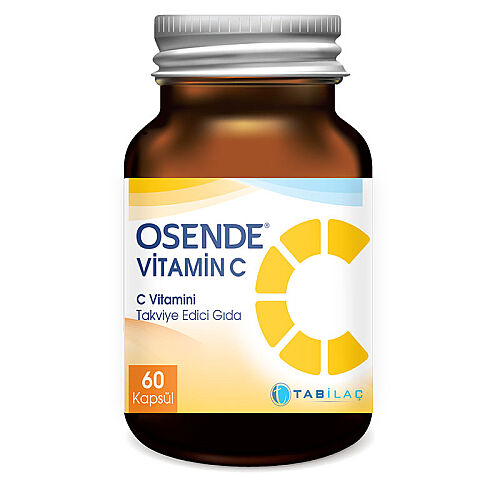 Osende Vitamin C Takviye Edici Gıda 60 Kapsül