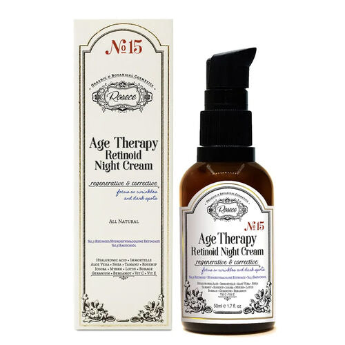 Rosece R15 Age Therapy Retinoid Gece Kremi | Leke Karşıtı 50 ml