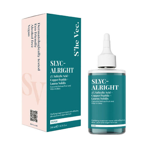 She Vec Slyc-Alright Salisilik Asit İçeren Tonik 200 ml