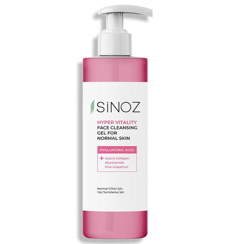 Sinoz Hyper Vitality Normal Ciltler Yüz Temizleme Jeli 400 ml