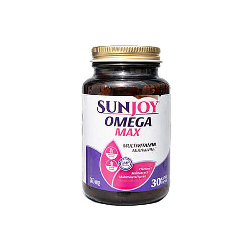 Sunjoy Omega Max Takviye Edici Gıda 30 Kapsül
