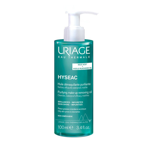 Uriage Hyseac Düzensizliğe Eğilimli Karma ve Yağlı Ciltler İçin Temizleme Yağı 100 ml