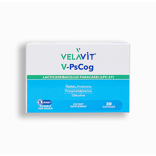 Velavit V-PsCog Takviye Edici Gıda 30 Kapsül