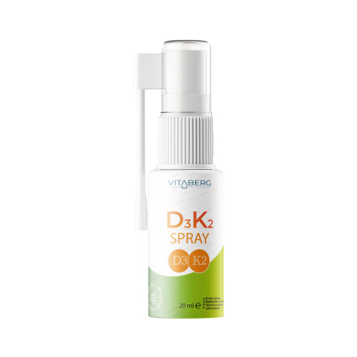 Vitaberg D3K2 Sprey Takviye Edici Gıda 20 ml