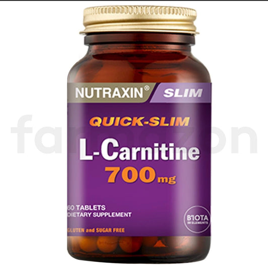 Nutraxin L Carnitine 60 Kapsül