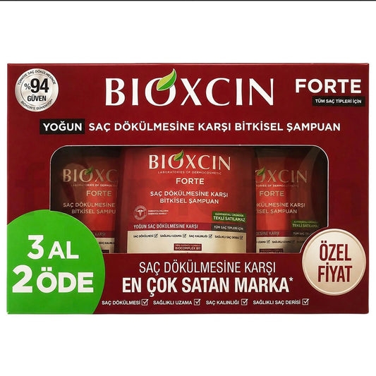 Bioxcin Fort yoğun saç dökülmesi karşıtı 3 al 2 öde