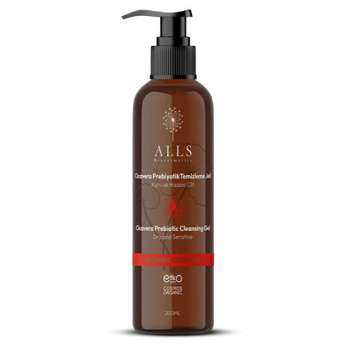 Alls Biocosmetics Organik CicaVera Prebiyotik Temizleme Jeli 200 ml