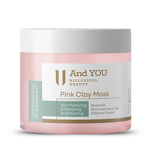 And You Pembe Kil Maskesi 100 gr