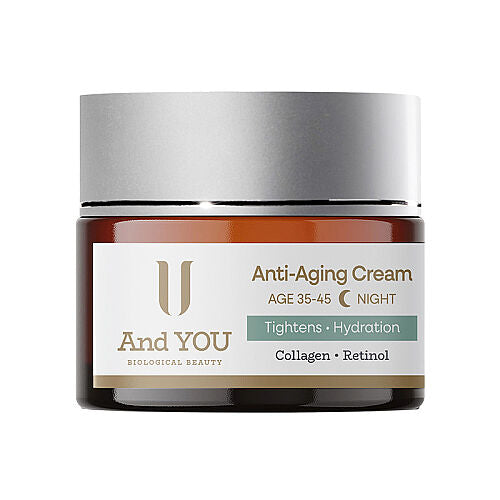And You Yaşlanma Karşıtı Gece Kremi 50 ml – 35-45 Yaş Yoğun Bakım