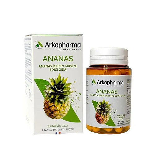 Arkopharma Ananas İçeren Takviye Edici Gıda 45 Kapsül
