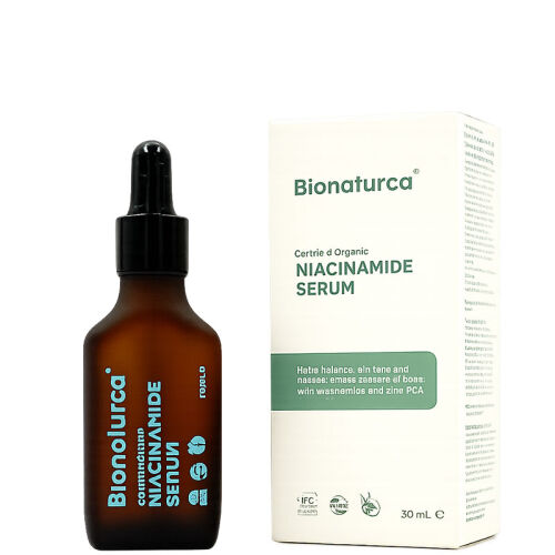 Bionaturca Organik Sertifikalı Niacinamide Yüz Serumu 30 ml