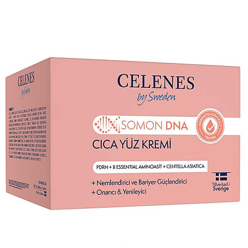 Celenes By Sweden Somon DNA Cica Yüz Kremi 50 ml