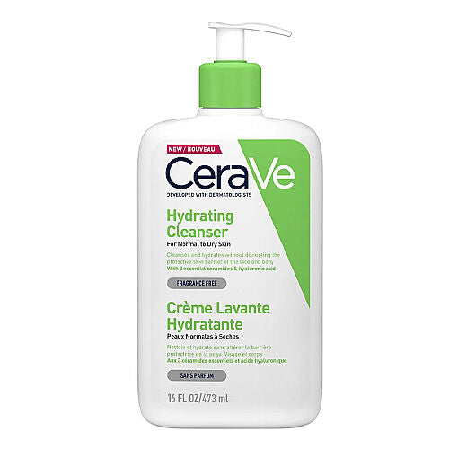 CeraVe Normal Ve Kuru Ciltler İçin Nemlendiren Temizleyici 473 ml