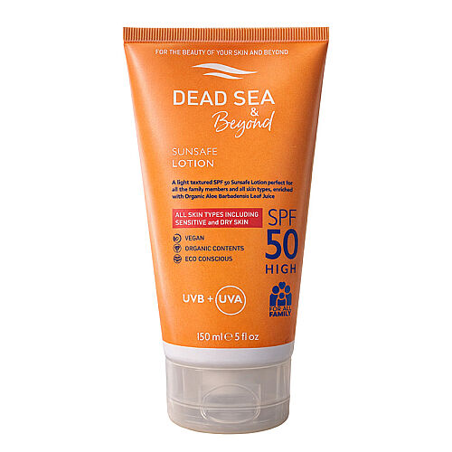 Dead Sea Beyond Sunsafe Lotion SPF50+ 150 ml