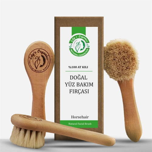 Edy&prime;s Doğal At Kılı Yüz Fırçası