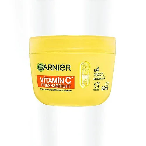 Garnier C Vitamini Fresh & Bright Aydınlatıcı Nemlendirici Sorbe Yüz Kremi 85 ml