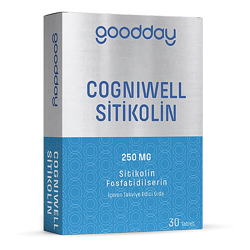 Goodday Cogniwell Sitikolin Takviye Edici Gıda 30 Tablet