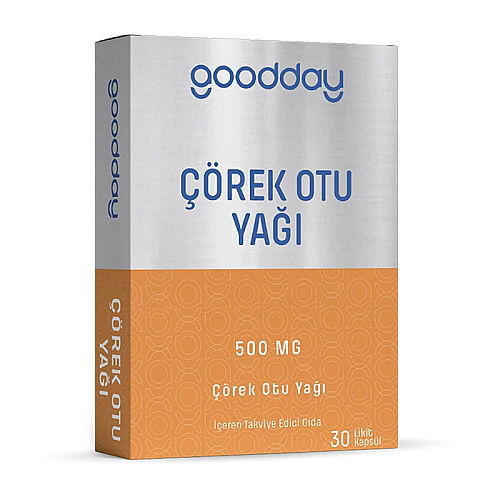 Goodday Çörek Otu Yağı Takviye Edici Gıda 30 Kapsül