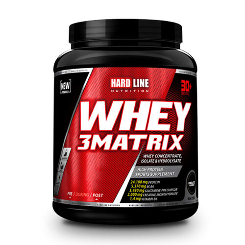 Hardline Whey 3Matrix Çikolata 908 g