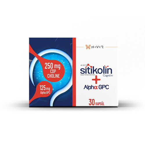 Haver Sitikolin Cognizin Alpha Gpc 30 Kapsül