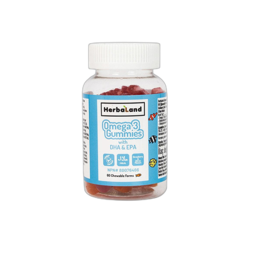 Herbaland Kids Omega 3 with DHA and EPA 60 Kapsül