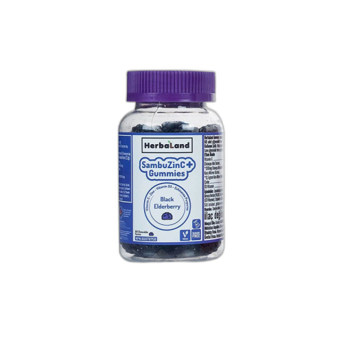 Herbaland SambuZinC  Gummies 60 Adet