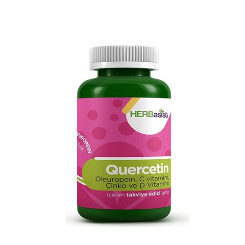 HERBasist Quercetin Takviye Edici Gıda 60 Kapsül