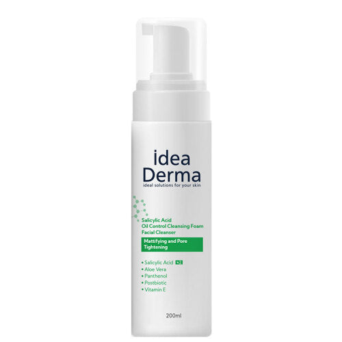 İdea Derma Salisilik Asit Yüz Yıkama Köpüğü 200 ml