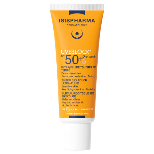 Isis Pharma Uveblock SPF 50+ Dry Touch Ultra Fluid 40 ml - Medium